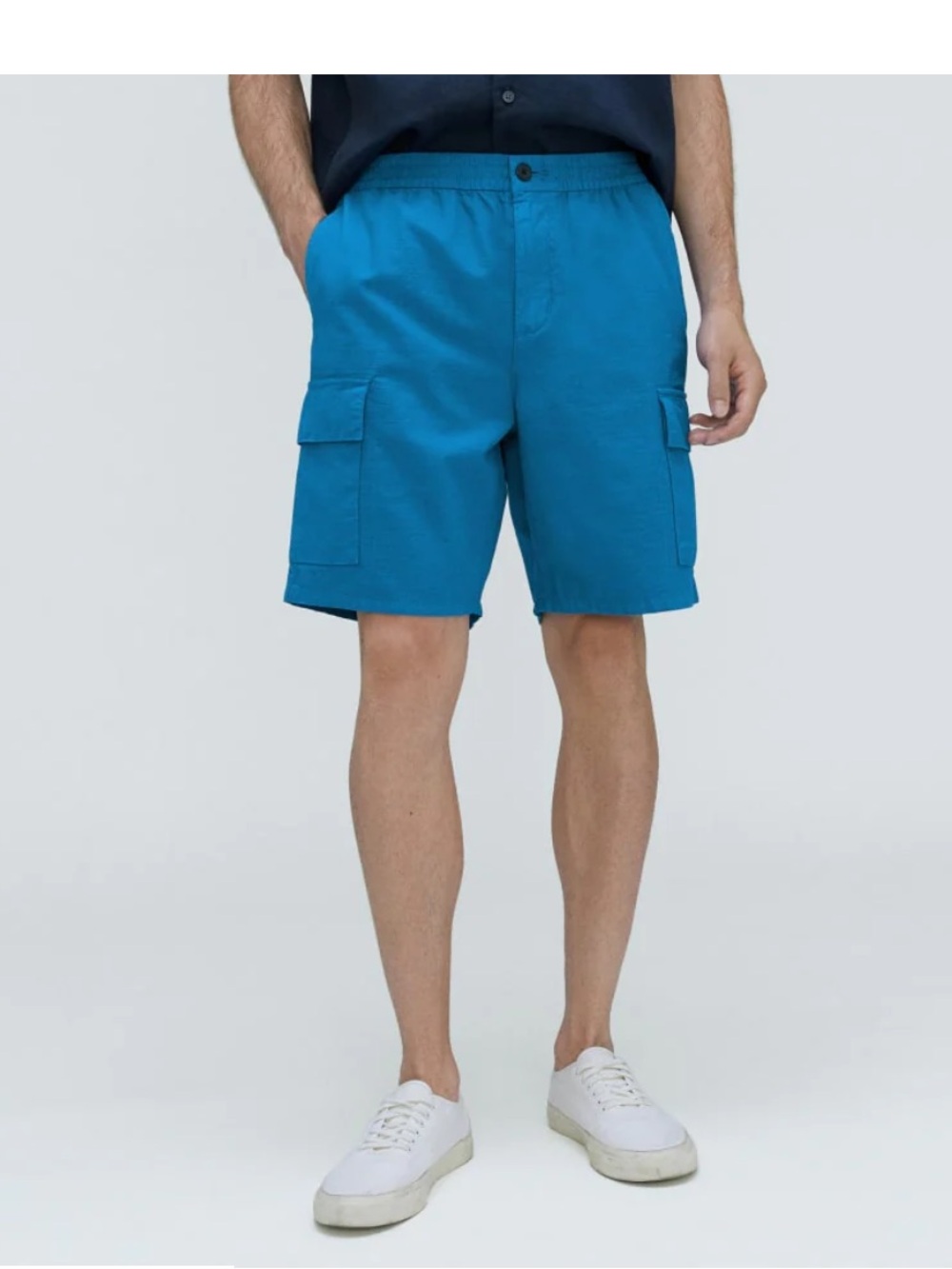 Everlane Shorts XS Cargo Blue